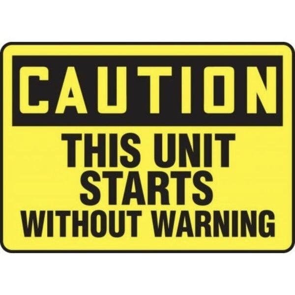 Accuform No Exit, Dura-Plastic, 5 in x 7 in, Mounting Holes MADC518XT - main